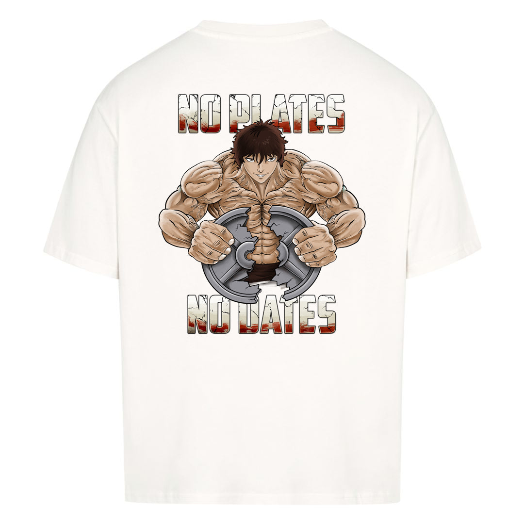 No Plates,no dates Oversized (Backprint) Shirt