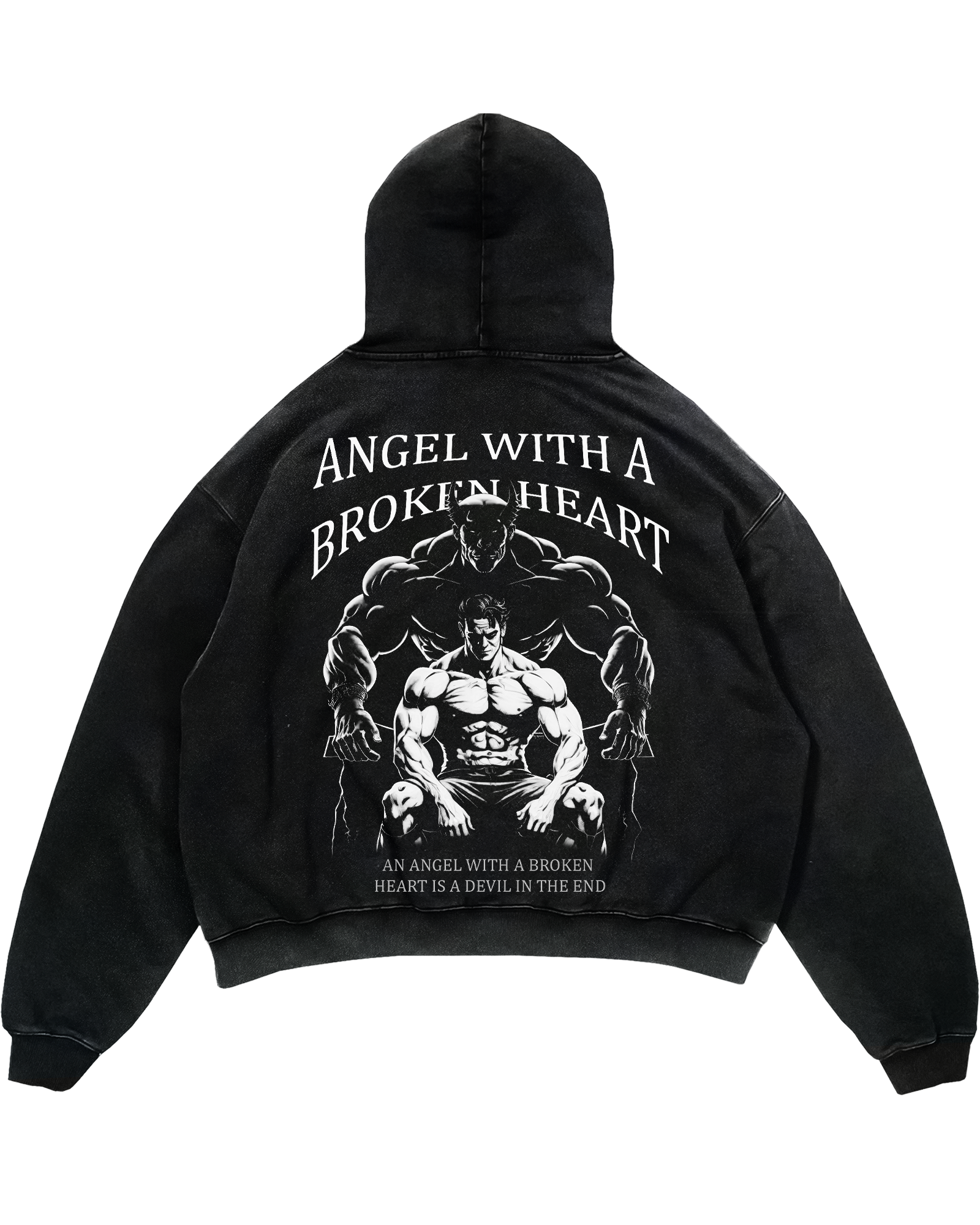 Broken heart Oversized Hoodie