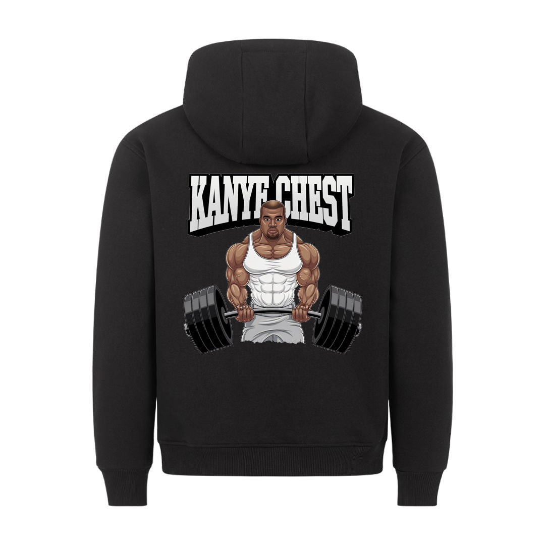 Kanye Chest Oversized (Backprint) Hoodie