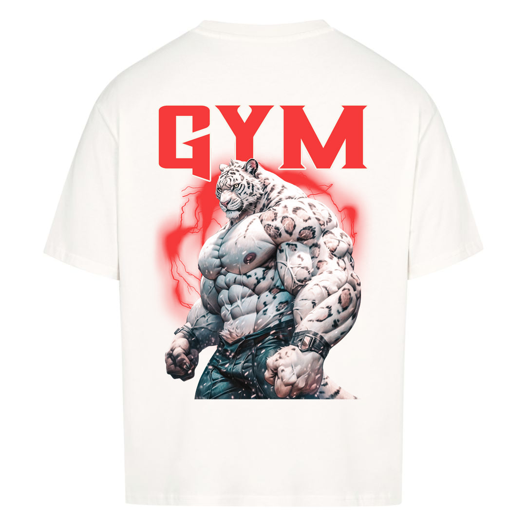 Tiger-Gym (Backprint) Oversized Shirt