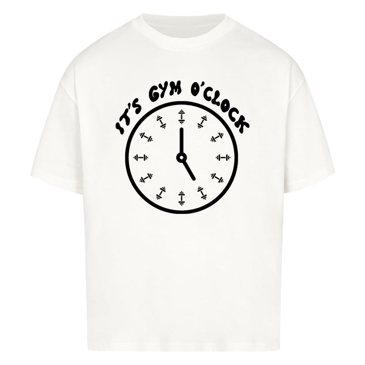 Gym o'clock Oversized Shirt