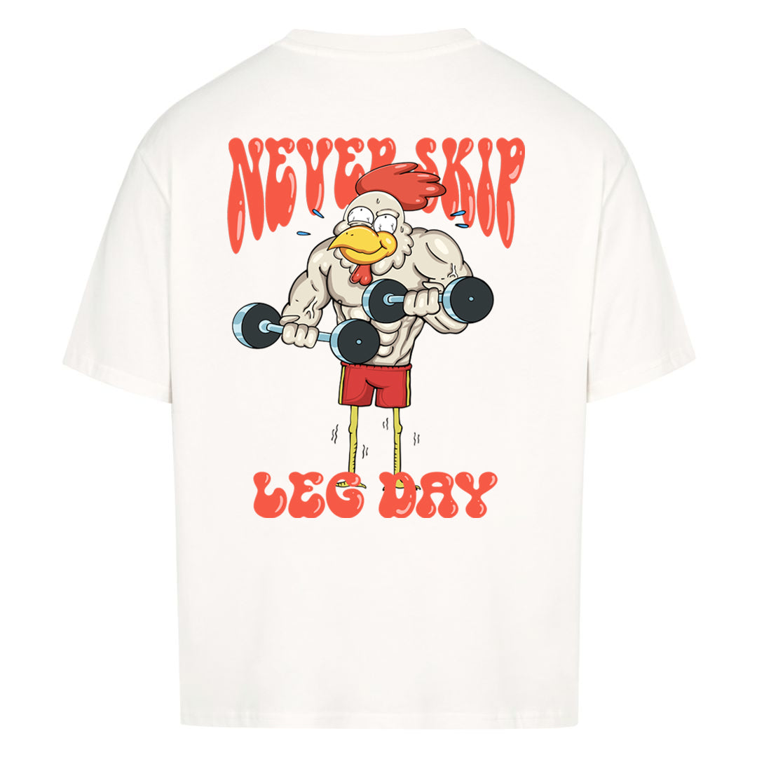 Leg Day (Backprint) Oversized Shirt