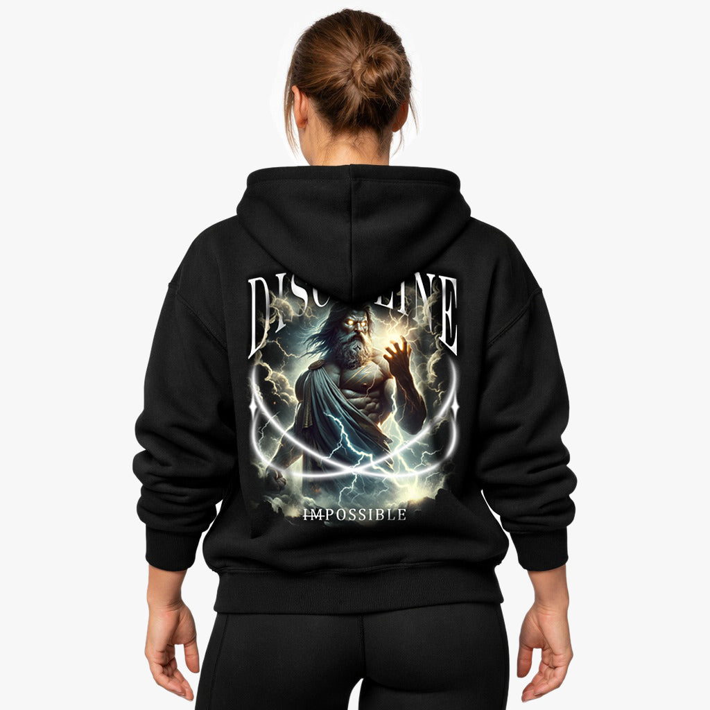 Discipline (backprint) Oversized Hoodie