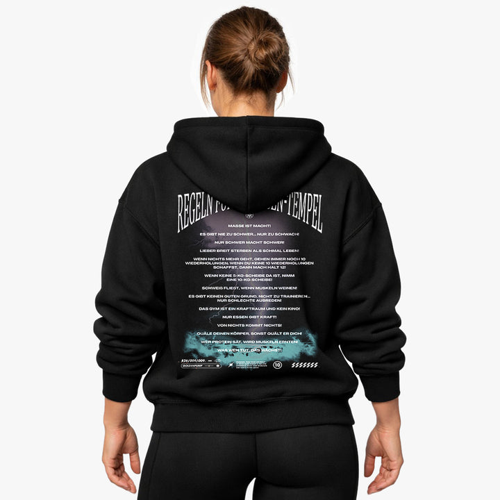 Eisten-Tempel Oversized Hoodie