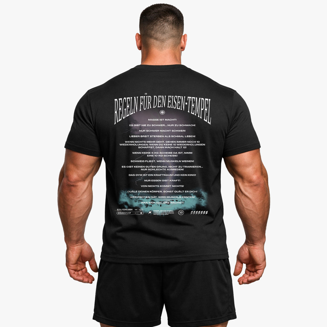 Eisten-Tempel (Backprint) Shirt