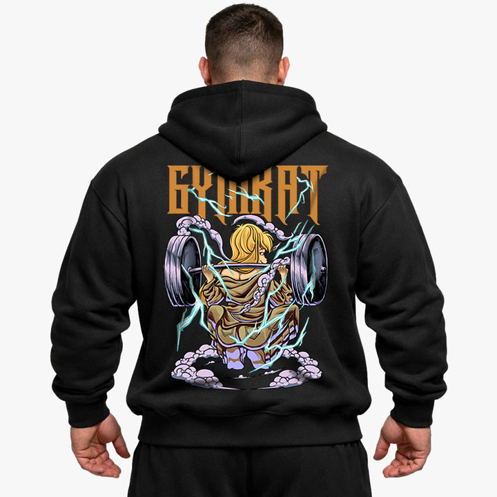 Gymrat sweet (Backprint) Oversized Hoodie