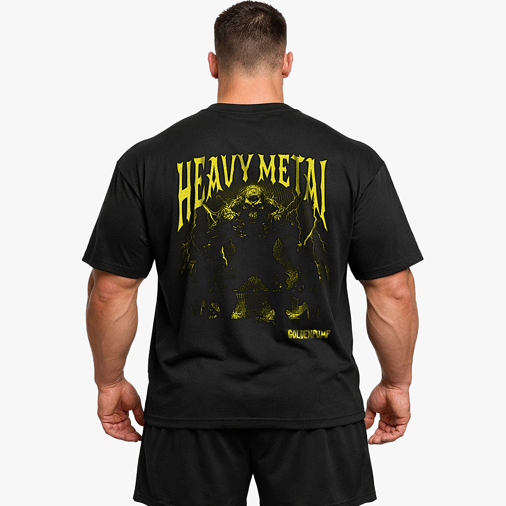 Heavy Metal (Backprint) Oversized Shirt