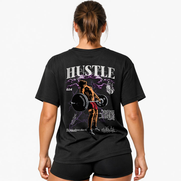 Hustle (Backprint) Oversize Blast