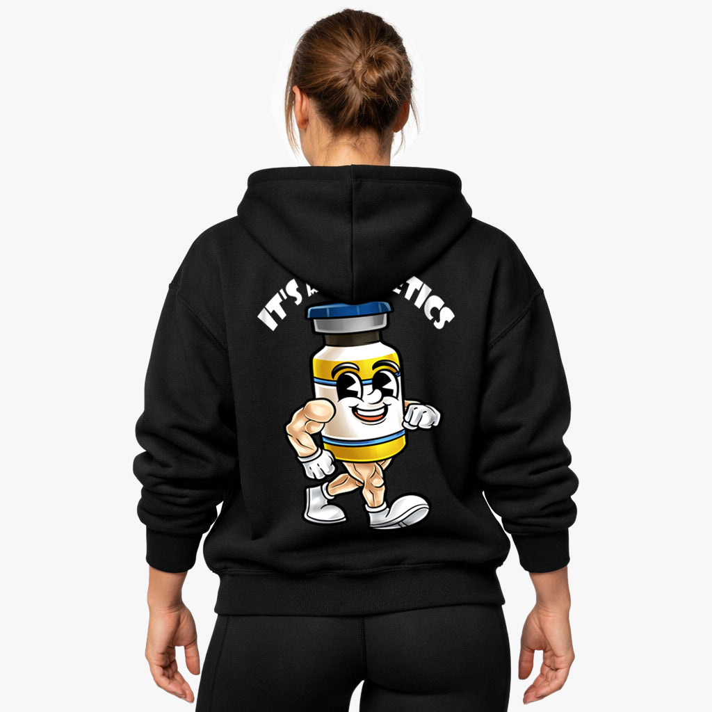 It´s all genetics (Backprint) Oversized Hoodie