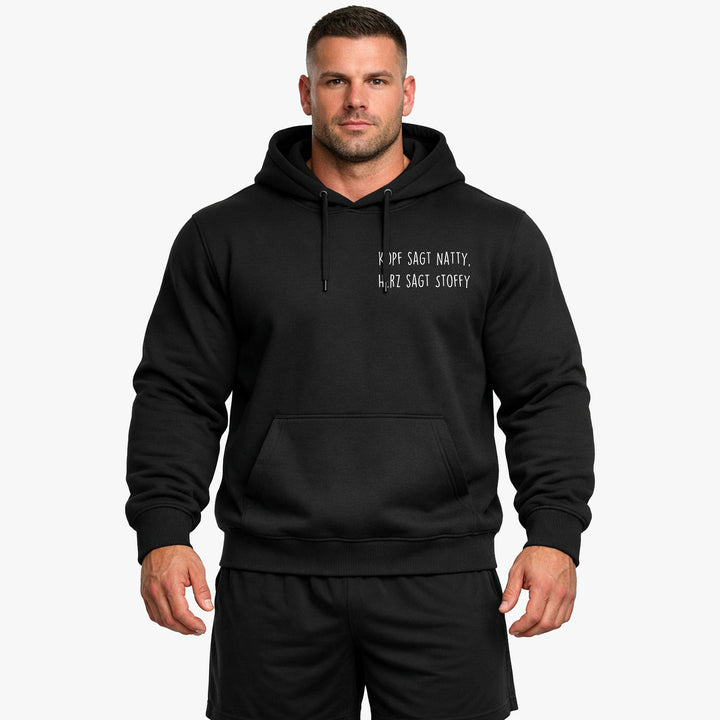 Kopf sagt natty Hoodie