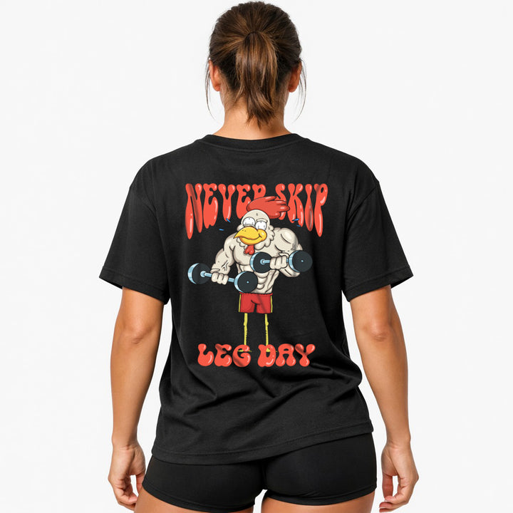 Leg Day (Backprint) Oversized Shirt