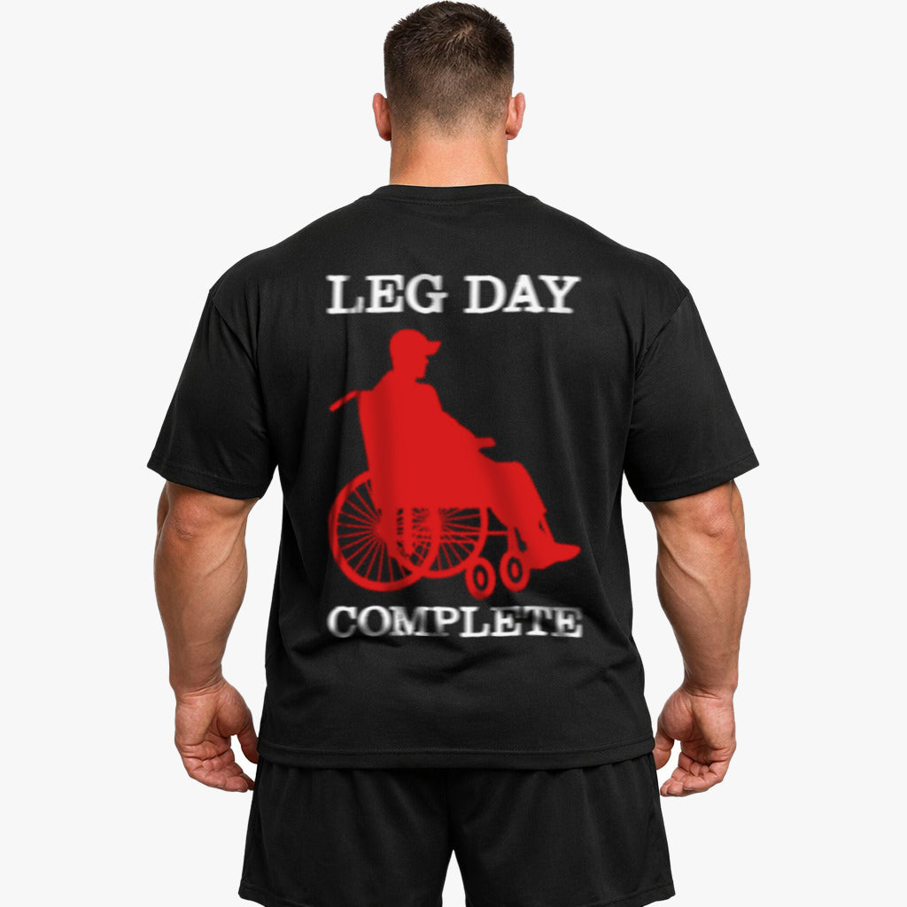Leg day (Backprint) Oversize Blast