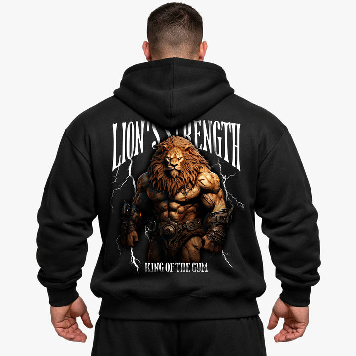 Lion's Strength Oversized Hoodie