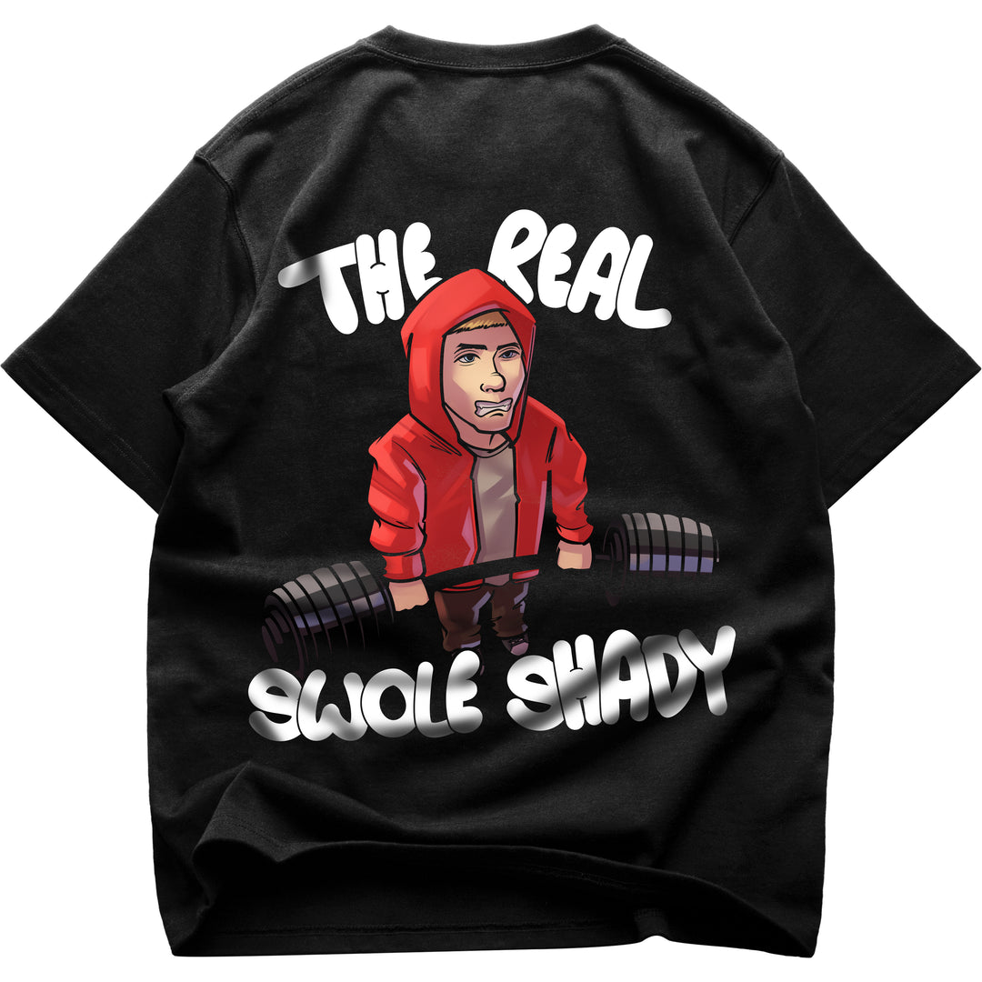 swole shady Oversized (Backprint) Shirt