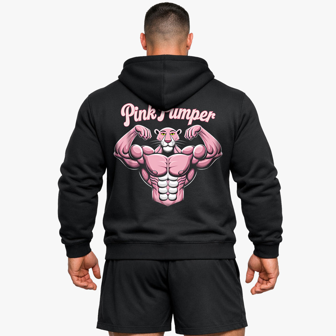 Sudadera con capucha Pink Pumper (Backprint)