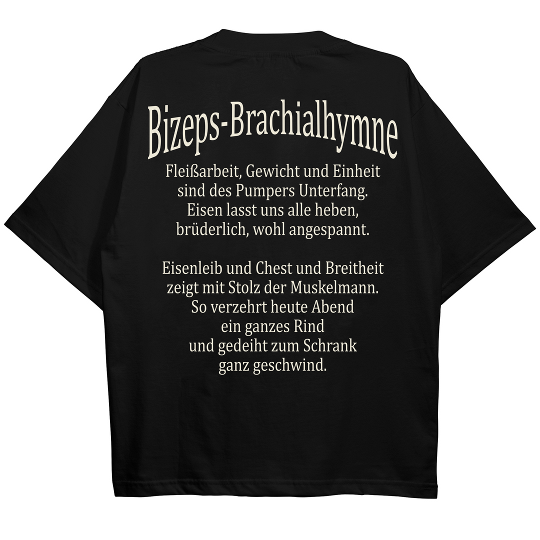 Brachialhymne (Backprint) Oversize Blast