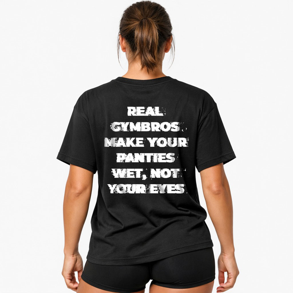 Real Gymbros (Backprint) Oversize Shirt