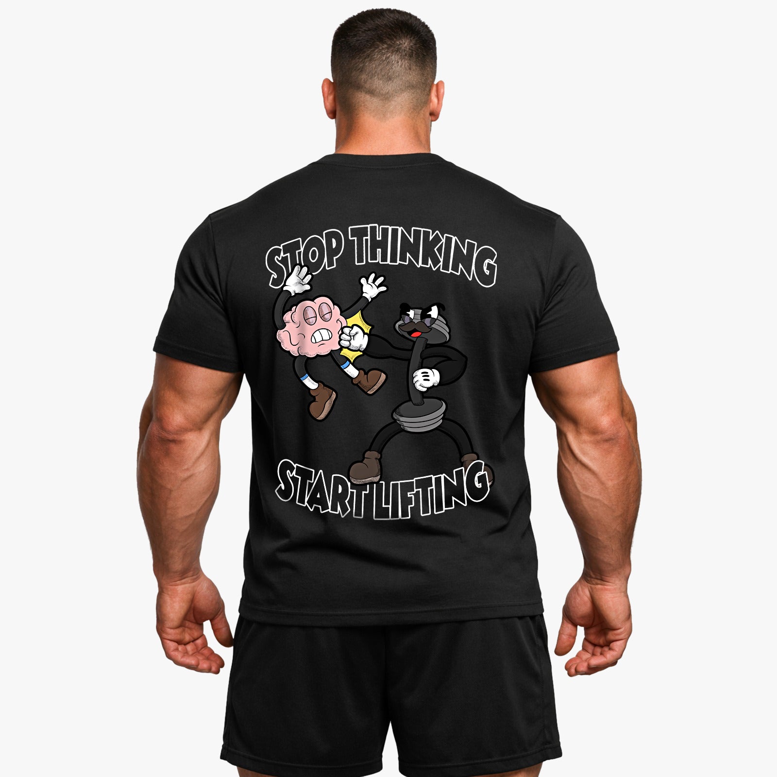 Stop thinking (Backprint) Shirt