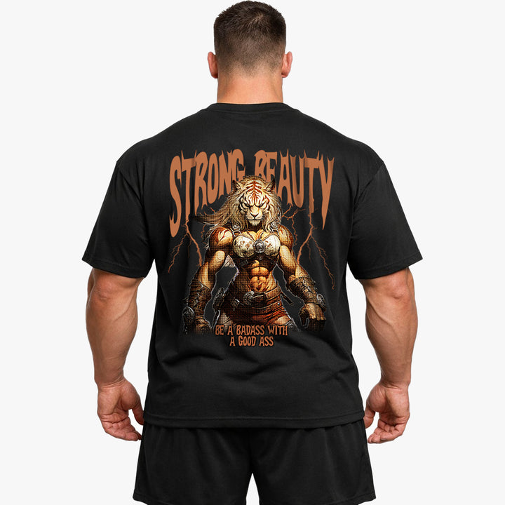 Strong Beauty (Backprint) Oversized Shirt
