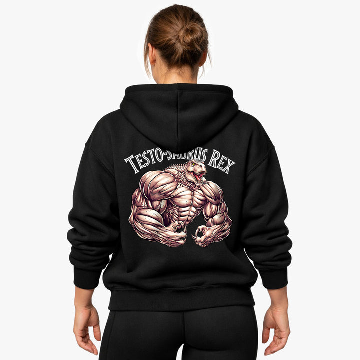 Testo-saurus rex Oversized (Backprint) Hoodie