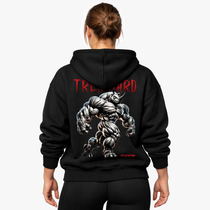 Tren Hard (Backprint) Oversized Hoodie