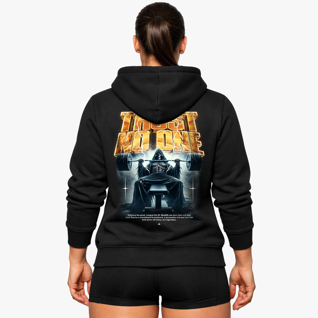 Trust no one Premium Hoodie