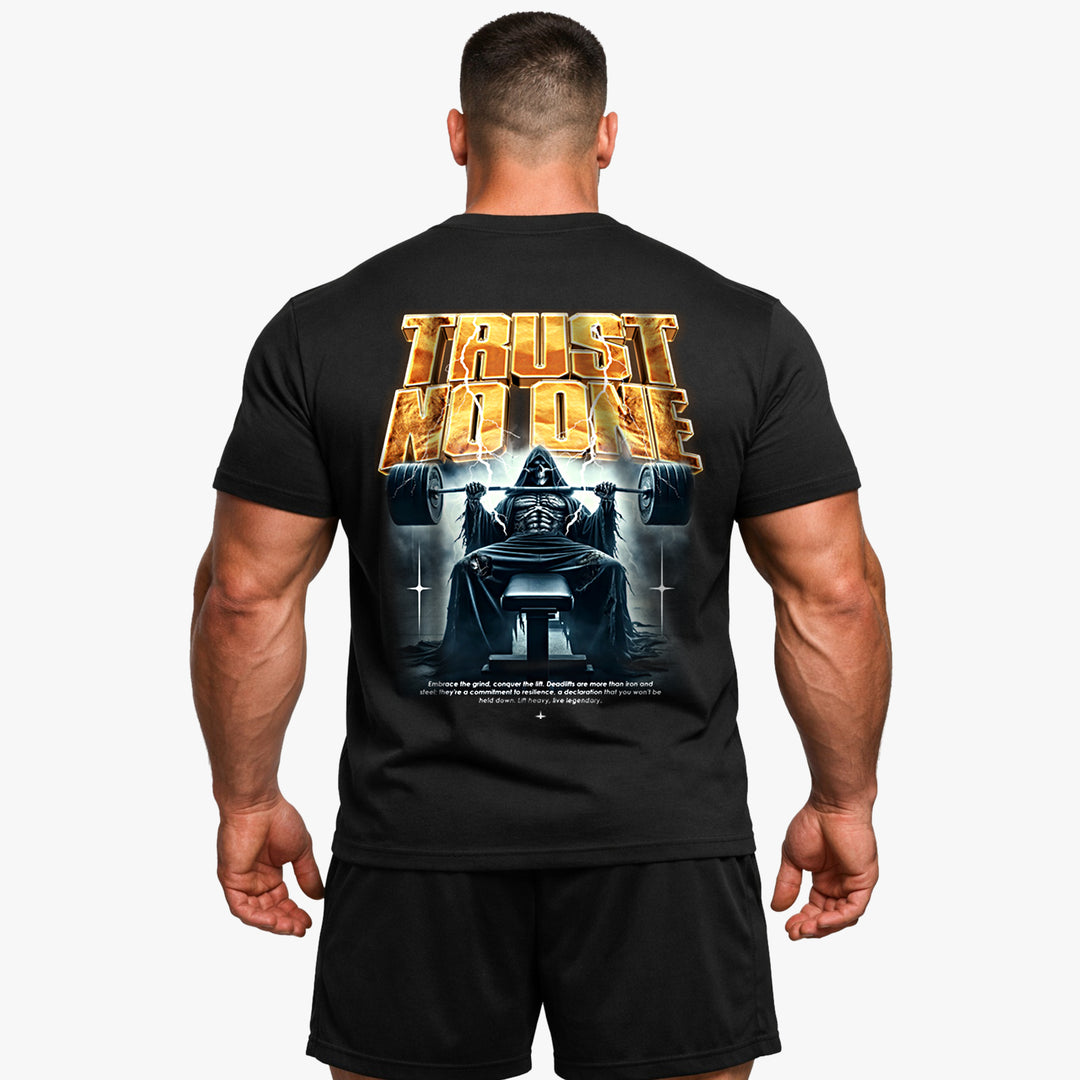 Trust no one (Backprint) Shirt