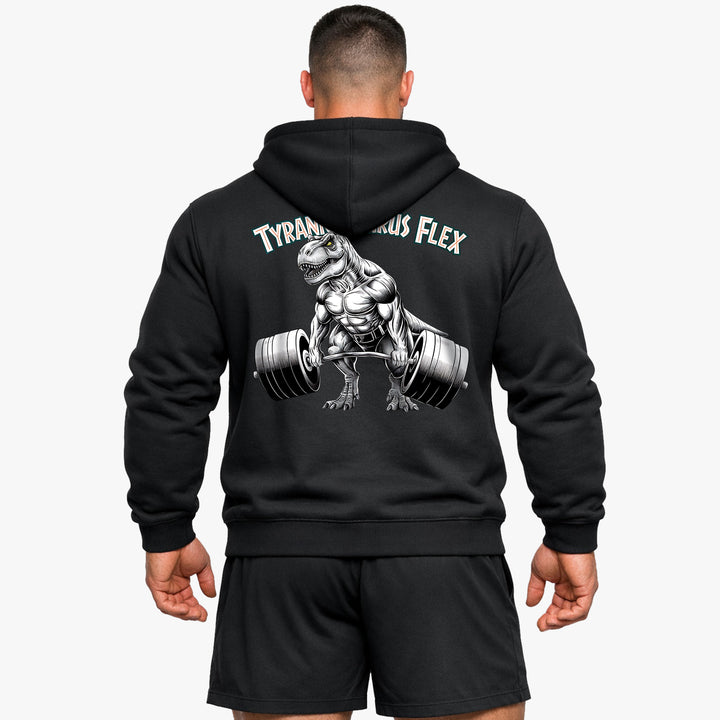 Sweat à capuche Tyrannosaurus Flex (empreinte arrière)
