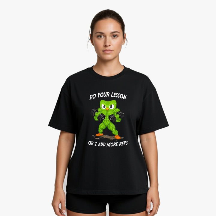 Add More Reps Oversized Shirt