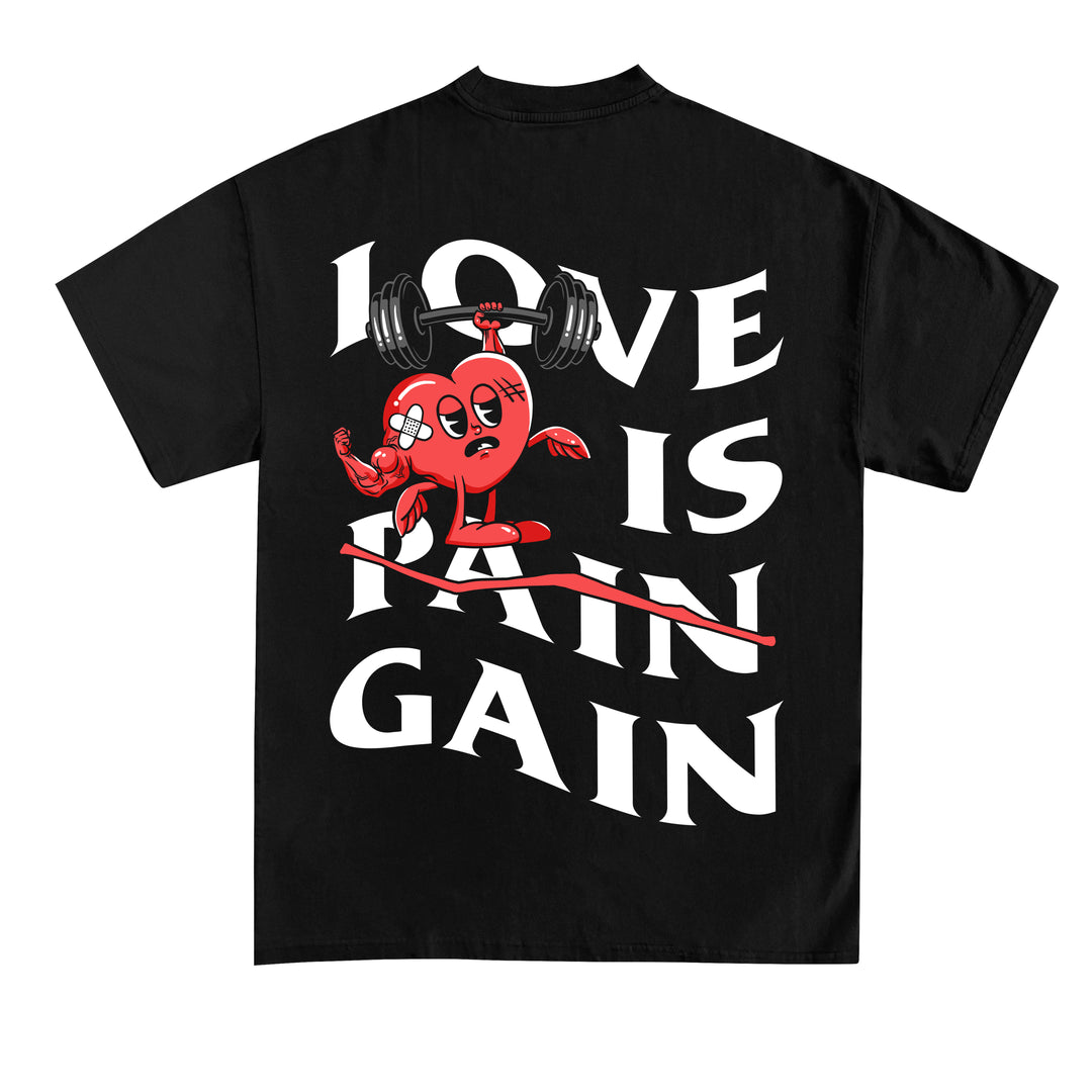 Camisa Love is Gain (Backprint)