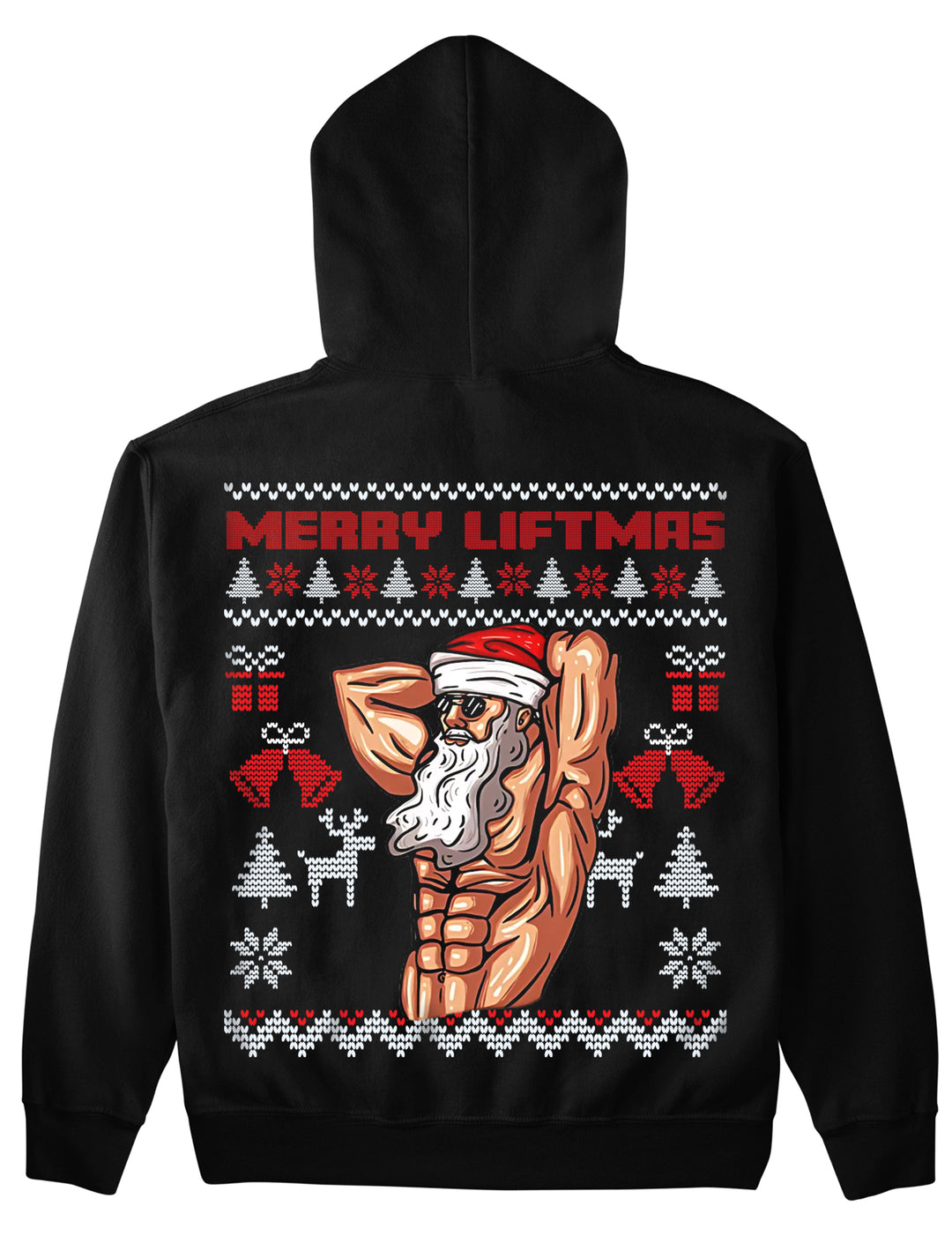 Merry Liftmas (Backprint) Hoodie