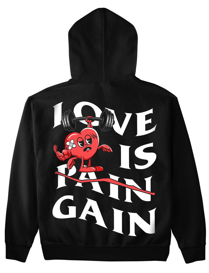 Love is Gain (Backprint) Hoodie