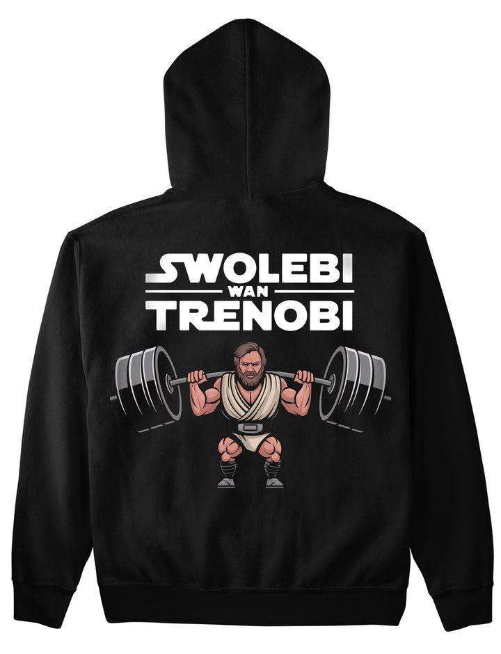 Swolebi wan trenobi (Backprint) Hoodie