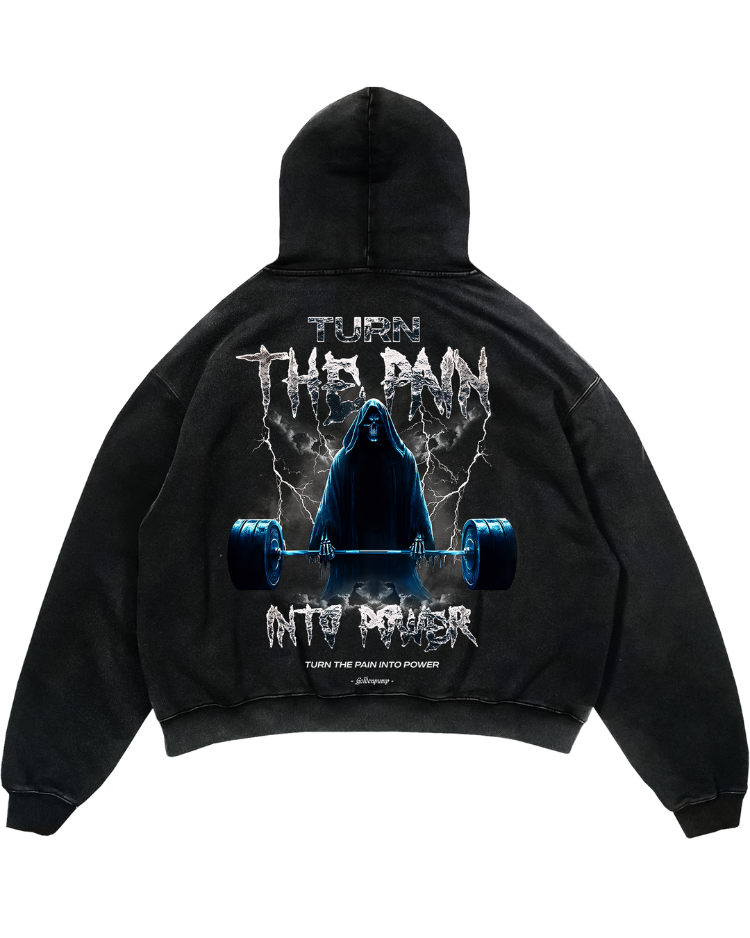 Turn the pain Oversized Hoodie