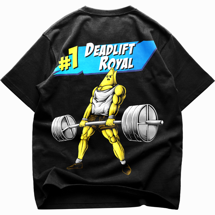 Deadlift Royal (Backprint) Oversized Shirt