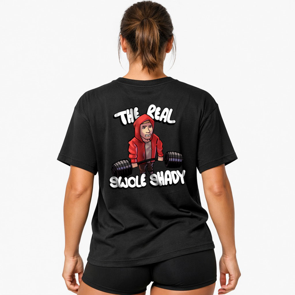 swole shady Oversized (Backprint) Shirt